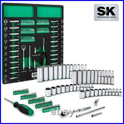 SK Tools SKTSK01454-216P 101 Piece, 1/4Dr, 6Pt, Shallow & Deep, SAE & Metric