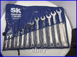 SK Tools SuperKrome 12 Piece Mixed Standard Wrench Set 5/16-1 USA Please Read SK Tools SuperKrome 12 Piece Mixed Standard Wrench Set 5/16-1 USA Please Read