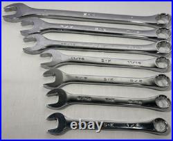 SK Tools SuperKrome 12 Piece Mixed Standard Wrench Set 5/16-1 USA Please Read SK Tools SuperKrome 12 Piece Mixed Standard Wrench Set 5/16-1 USA Please Read