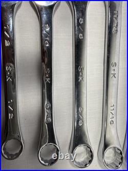 SK Tools SuperKrome 12 Piece Mixed Standard Wrench Set 5/16-1 USA Please Read SK Tools SuperKrome 12 Piece Mixed Standard Wrench Set 5/16-1 USA Please Read