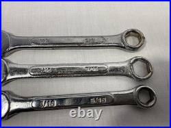 SK Tools SuperKrome 12 Piece Mixed Standard Wrench Set 5/16-1 USA Please Read SK Tools SuperKrome 12 Piece Mixed Standard Wrench Set 5/16-1 USA Please Read