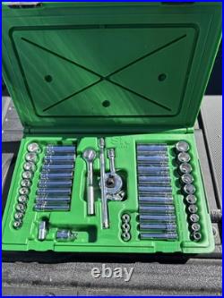 SK Tools USA 1/4 Ratchet Socket Set 48pc 91848 Metric Sae Deep 91844 Thumbwheel
