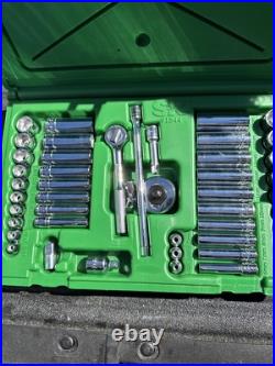 SK Tools USA 1/4 Ratchet Socket Set 48pc 91848 Metric Sae Deep 91844 Thumbwheel