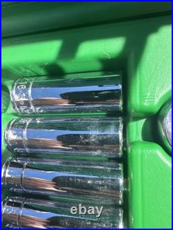 SK Tools USA 1/4 Ratchet Socket Set 48pc 91848 Metric Sae Deep 91844 Thumbwheel