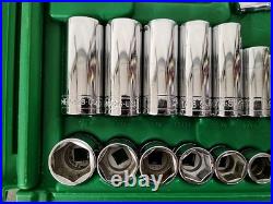 SK Tools USA Made 3/8 SAE Metric 6 Point Set Extension Ratchet