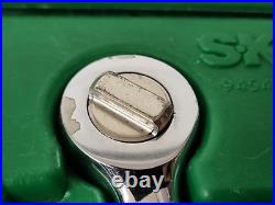 SK Tools USA Made 3/8 SAE Metric 6 Point Set Extension Ratchet