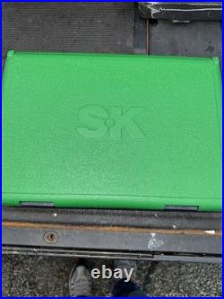 SK Tools USA Nos 3/8 Drive 49pc Socket Set 94549 Thumbwheel Metric SAE
