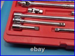 SNAP-ON 28pc 1/4 socket set SAE Deep sockets Metric Shallow Sockets