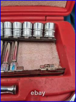 SNAP-ON 28pc 1/4 socket set SAE Deep sockets Metric Shallow Sockets