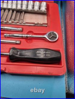 SNAP-ON 28pc 1/4 socket set SAE Deep sockets Metric Shallow Sockets