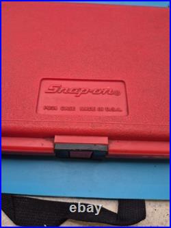 SNAP-ON 28pc 1/4 socket set SAE Deep sockets Metric Shallow Sockets