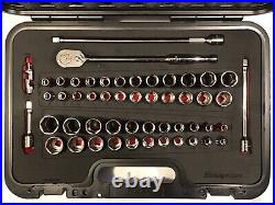 SNAP ON 51 Piece General Service Set WithCase3/8 Dr 6Pt Metric/SAEBRAND NEW