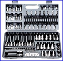 SNAP ON B/P 1/4 3/8 1/2 Drv 87Pc TORX Hex Bit Socket Driver Set BLPTHC87 +