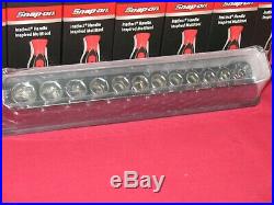 SNAP-ON TOOLS, 12 pc 3/8 Drive 6-Point Metric Flank Drive Shallow Socket Set