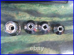 SNAP ON TOOLS 24 27 35 36 mm + 1 1/4 4-piece Oil Fuel Filter Socket Set OFSKIT