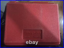 SNAP ON TOOLS 44 Pc 1/4dr Metric SAE 6pt Socket Ratchet Box Set 144TMPB 137