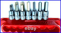 SNAP ON TOOLS USA 7pc 3/8 Drive Disc Brake Caliper Driver Set BCS70A NEW