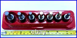 SNAP ON TOOLS USA 7pc 3/8 Drive Disc Brake Caliper Driver Set BCS70A NEW
