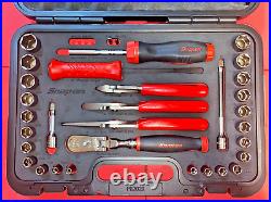 SNAP ON Tools USA NEW 33pc 3/8 DRIVE METRIC & SAE General Service HARD Foam CASE