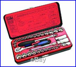SP Tools Socket Set 32 Piece 3/8 DR 12PT METRIC/SAE SP20200