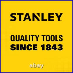 STANLEY Drive Black Chrome Laser Etched SAE & Metric Mechanics Tool Set (99-Pcs)