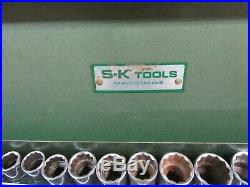 S-K 1/2Dr SAE Socket Set, 20Pc, 7/16-1-1/4, USANICE #SK2.9.20DC