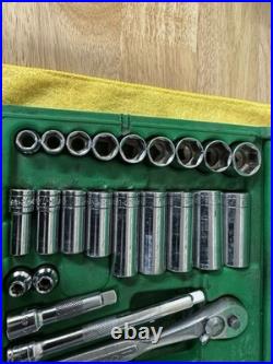 S&K 3/8 Drive Metric & Standard 48 Piece Socket Set SAE and Metric In Case