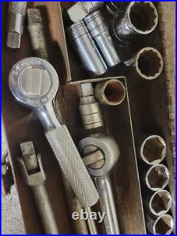 S&K MASSIVE BIG LOT OF TOOLS Sockets SAE Metric ratchet 1/4 3/8 1/2 3/4 SK S. K