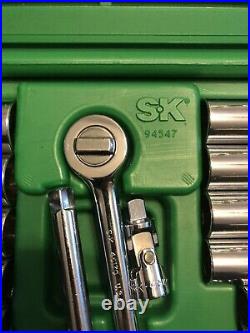 S K Tools 3/8 Drive SAE/Metric Shallow & deep socket set #94547