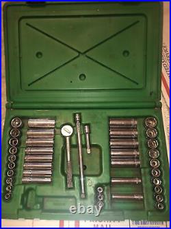 S K Tools 91844 41 Piece 1/4 Drive SAE/Metric Standard/Deep Socket Set USA Case S K Tools 91844 41 Piece 1/4 Drive SAE/Metric Standard/Deep Socket Set USA Case