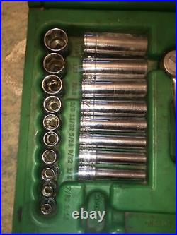 S K Tools 91844 41 Piece 1/4 Drive SAE/Metric Standard/Deep Socket Set USA Case S K Tools 91844 41 Piece 1/4 Drive SAE/Metric Standard/Deep Socket Set USA Case