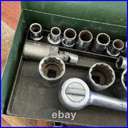 S-K Tools USA 1/2 Drive 29 PC Metric & SAE Socket Set W Metal Case