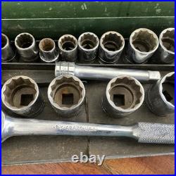 S-K Tools USA 1/2 Drive 29 PC Metric & SAE Socket Set W Metal Case
