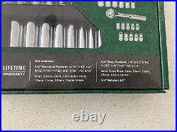 S-K brand new 1/4 drive 39 piece socket set made in USA