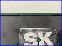 S-K brand new 1/4 drive 39 piece socket set made in USA