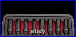 Sealey AK5617 3/4in Sq Drive Impact Socket Hex Torx Ext Set 12pc HGV LGV