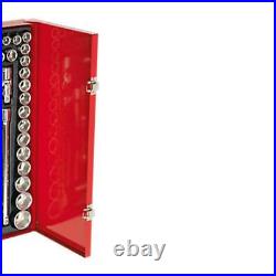 Sealey Socket Set 32pc 1/2Sq Drive 6pt WallDrive Metric/Imperial socket Release Sealey Socket Set 32pc 1/2Sq Drive 6pt WallDrive Metric/Imperial socket Release