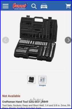 Sears Craftsman Industrial USA 99pc Mechanics Tool Socket Set 24849