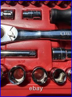 Sears Craftsman Max Axess 30 Piece SAE & Metric Pass Through Socket Set Nos 3282