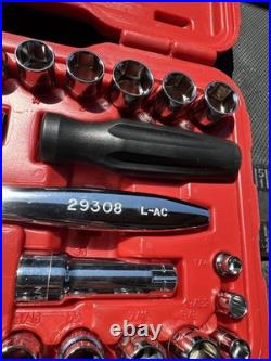 Sears Craftsman Max Axess 30 Piece SAE & Metric Pass Through Socket Set Nos 3282