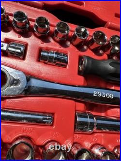 Sears Craftsman Max Axess 30 Piece SAE & Metric Pass Through Socket Set Nos 3282