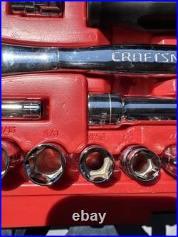 Sears Craftsman Max Axess 30 Piece SAE & Metric Pass Through Socket Set Nos 3282