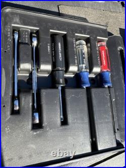 Sears Craftsman USA 55pc Mechanics Tool Set Socket Ratchet 33455 Nos Metric SAE