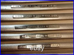 Sears Craftsman USA Nos 28pc Master Set Box End Wrench Metric SAE 42962 Catalog