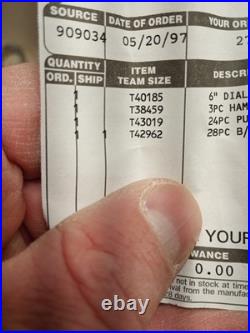 Sears Craftsman USA Nos 28pc Master Set Box End Wrench Metric SAE 42962 Catalog