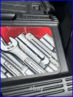 Sears Craftsman USA Nos 53 Pc Mechanics Tool Set 35053 Socket Sae Metric Ratchet