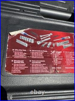 Sears Craftsman USA Nos 53 Pc Mechanics Tool Set 35053 Socket Sae Metric Ratchet