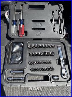 Sears Craftsman USA Nos 53 Pc Mechanics Tool Set 35053 Socket Sae Metric Ratchet