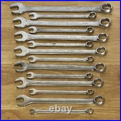 Silver Eagle by Matco Tools SAE & Metric Combination Wrench Set 12pt 22pc READ Silver Eagle by Matco Tools SAE & Metric Combination Wrench Set 12pt 22pc READ
