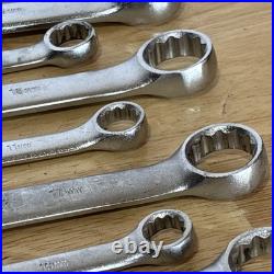 Silver Eagle by Matco Tools SAE & Metric Combination Wrench Set 12pt 22pc READ Silver Eagle by Matco Tools SAE & Metric Combination Wrench Set 12pt 22pc READ